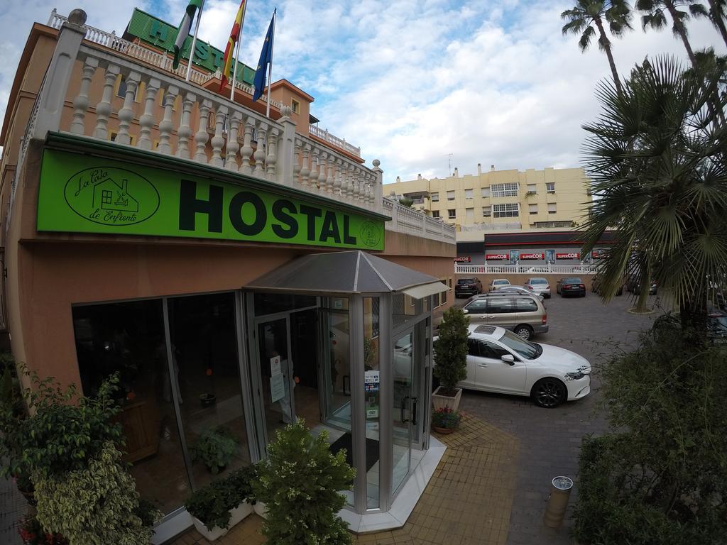 Hostal La Casa De Enfrente Málaga Buitenkant foto